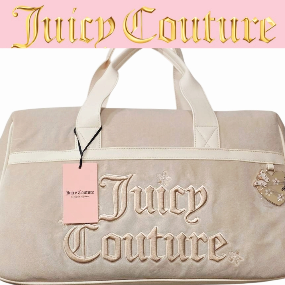 Juicy Couture Juicy In The Sky Weekender Travel Bag- Sandstone‎